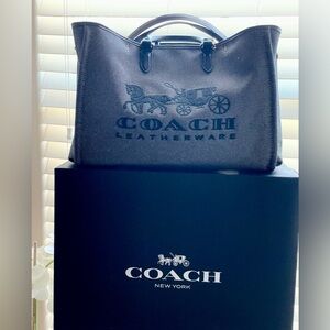 Coach Reese Large Tote- CJ829/BLACK